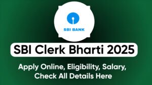 SBI Clerk Bharti 2025